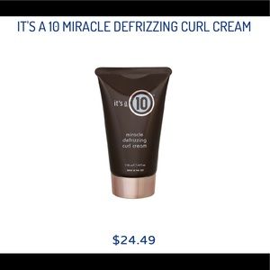 It’s a 10 miracle defrizzing curl cream